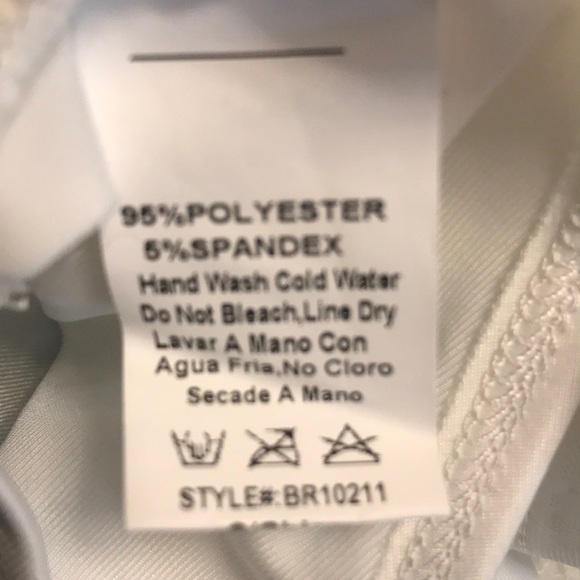 White cut out mesh bodysuit - Picture 4 of 4